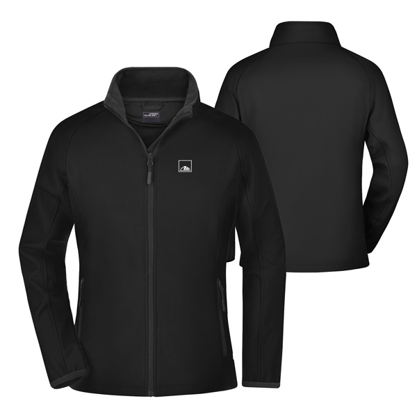 ATE softshell jacket for women black (Product No.: 4043000H)