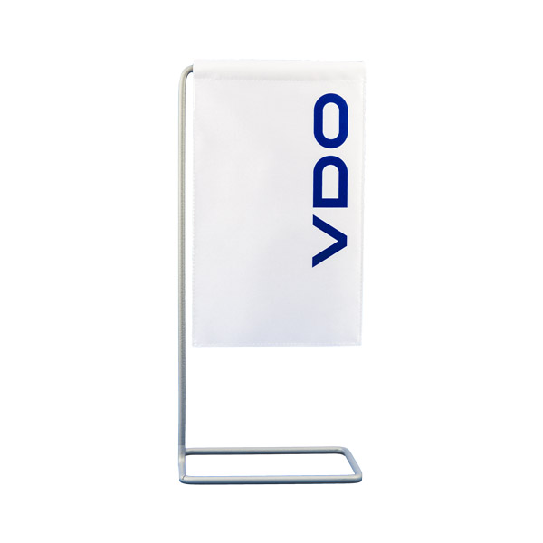 VDO Table Banner with Stand (Product No.: 4203500)