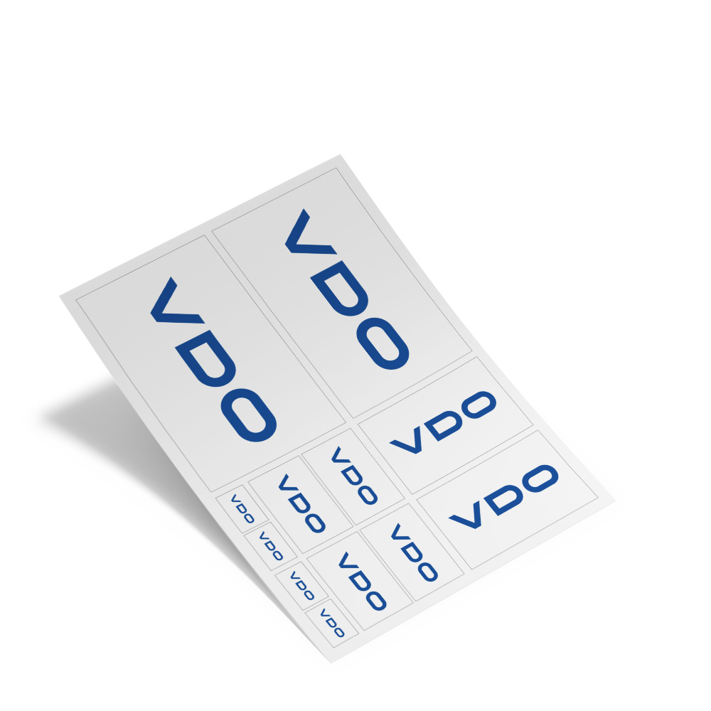 VDO Sticker (Product No.: 4203700)